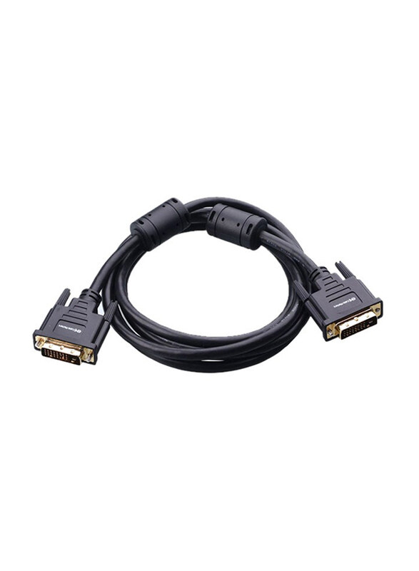 

Generic 3-Meters DVI D Dual Link 24 1 Pin Male HDMI to DVI Male PC Cable, Black