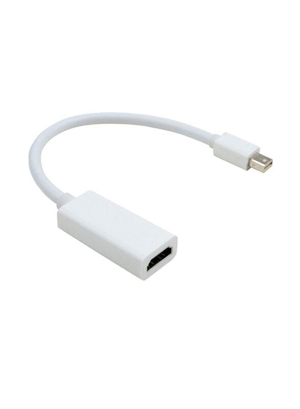 

Generic Mini Display Port Adapter, HDMI to Mini Display, White