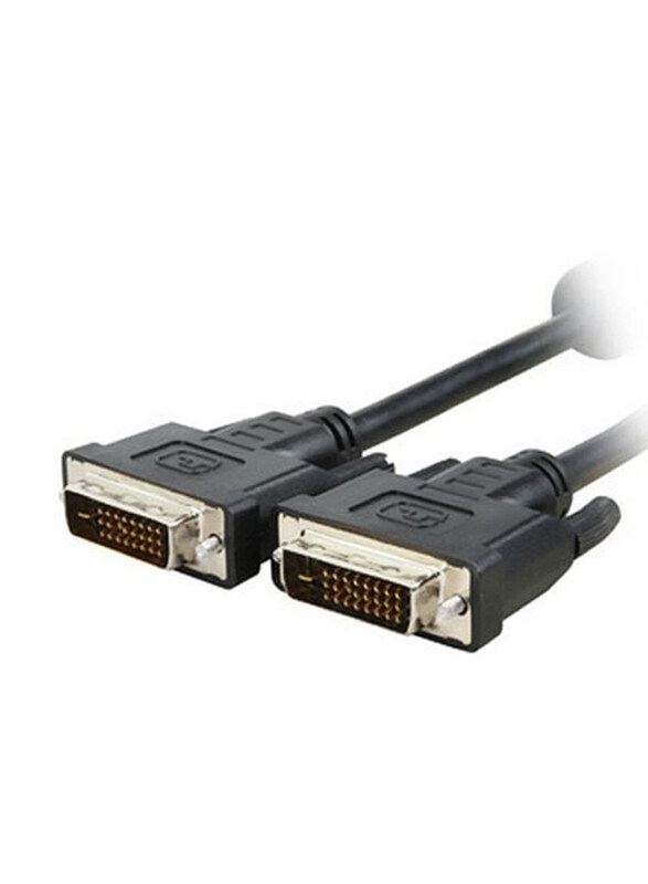 

Generic 1.5-Meters DVI Cable, DVI 24+1P Male To Male DVI 24+1, Black