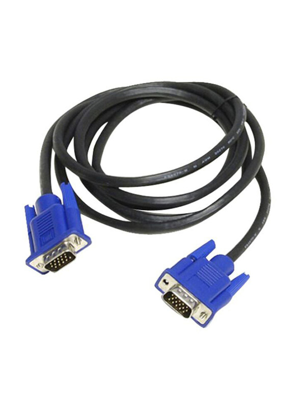 

Generic 1.5-Meters VGA Male To HDMI Male Extension Cable, Black/Blue