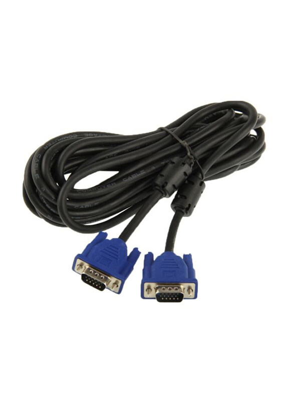 

Generic 5-Meters Micro-B USB (10 pin) To Female VGA Cable, Black