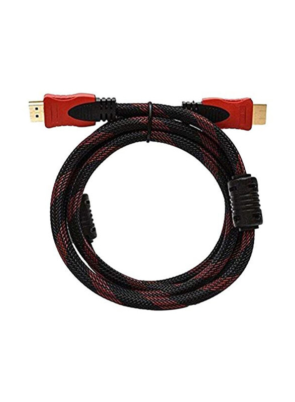 

Generic HDMI Cable, HDMI Male to HDMI for TV/Monitor, Black/Red