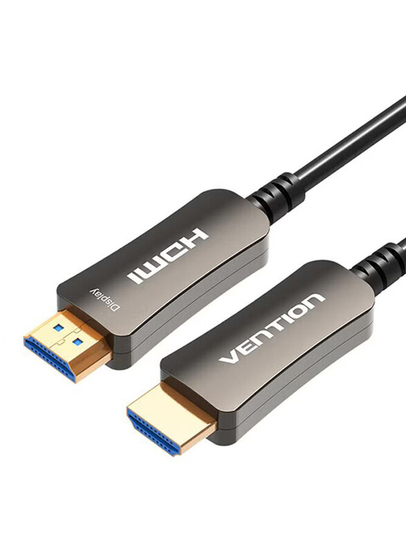 

Generic Vention HDMI Optical Cable Fiber HDMI 2.0, Black/Grey