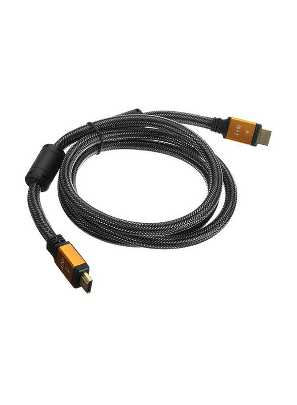 

Generic 2.0 V Aluminum Shell HDMI Cable, HDMI Male to HDMI for HDTV, Black