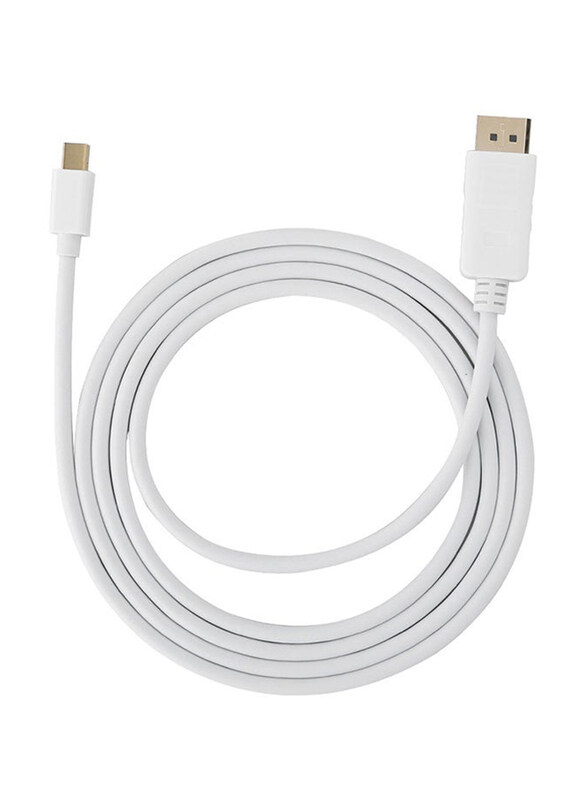 

Generic Display Cable, Mini Display to Display, White