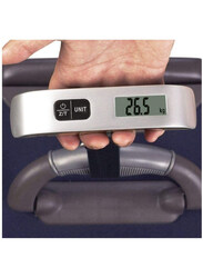 LCD Display Digital Luggage Scale, Silver