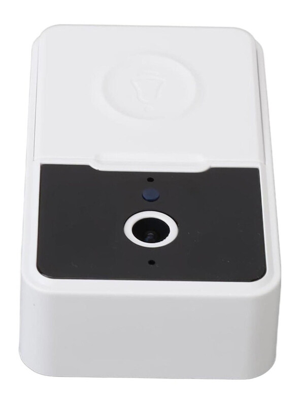 Smart Visual Doorbell with HD Video, White