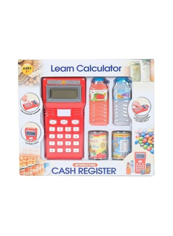 Kids Toy Calculator Cash Register Game, Multicolour