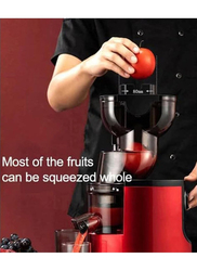 Masticating Juicer with Whole Slow Juicer, 300W, Red