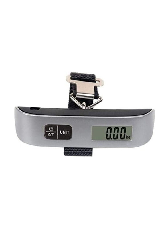 

Generic LCD Display Digital Luggage Scale, Silver