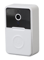 Smart Visual Doorbell with HD Video, White