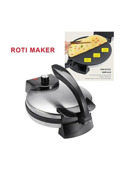 32cm Tortilla Press Non-Stick Surface Roti Maker, 1100W, Grey/Black