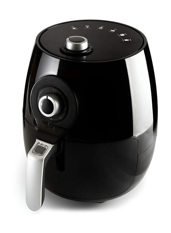 

Generic 4.2L Air Fryer with Timer & Fully Adjustable Temperature Control, 1400W, Black