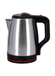 1.8L 360 Degrees Cordless Electric Jug Boil Dry Protection And Automatic Cut Off Perfect Stainless Steel Electric Kettle, 1500W, GK38044, Silver