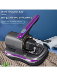 Portable Dust Remover Mite Remover, Black/Purple