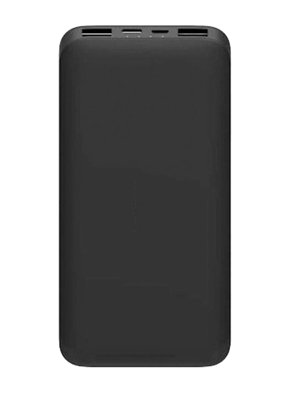 20000mAh High Capacity Power Bank, Black