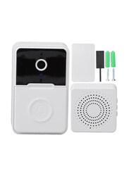 Smart Visual Doorbell with HD Video, White