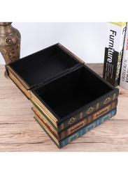 Book Shaped Storage Box, Multicolour