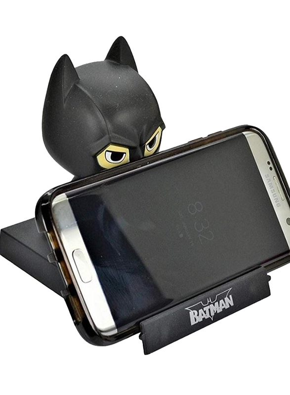 Batman Bobble Head with Stand & Mobile Holder, Black