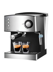 150ml All In One Professional Coffee Maker Espresso Machine Coffee, 850W, Silver/Black