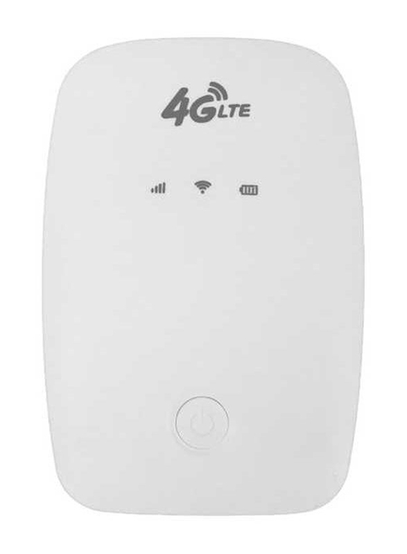 

Generic 4G LTE Portable High-Speed Mobile Wi-Fi Router, White