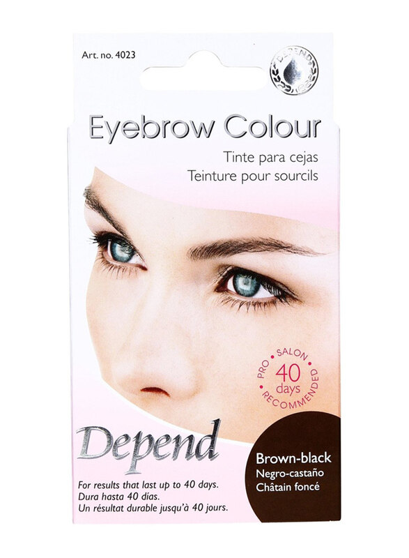 

Depend Eyebrow Colour, 4023 Brown Black, Black