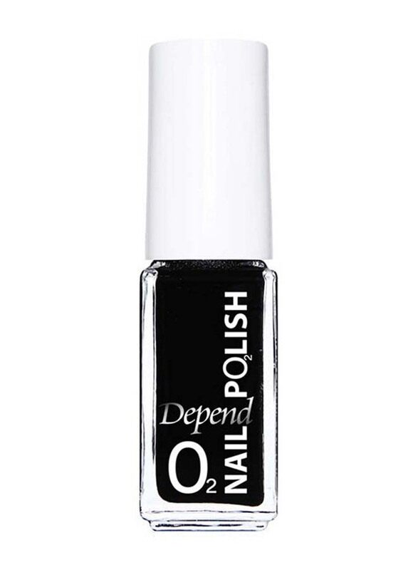 

Depend O2 Nail Polish, A039, Black