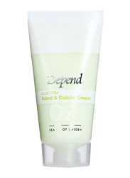 Depend Aloe Vera Hand & Cuticle Cream, 20ml, Green