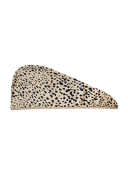 Cala Tame the Mane Cheetah Print Hair Turban, Multicolour