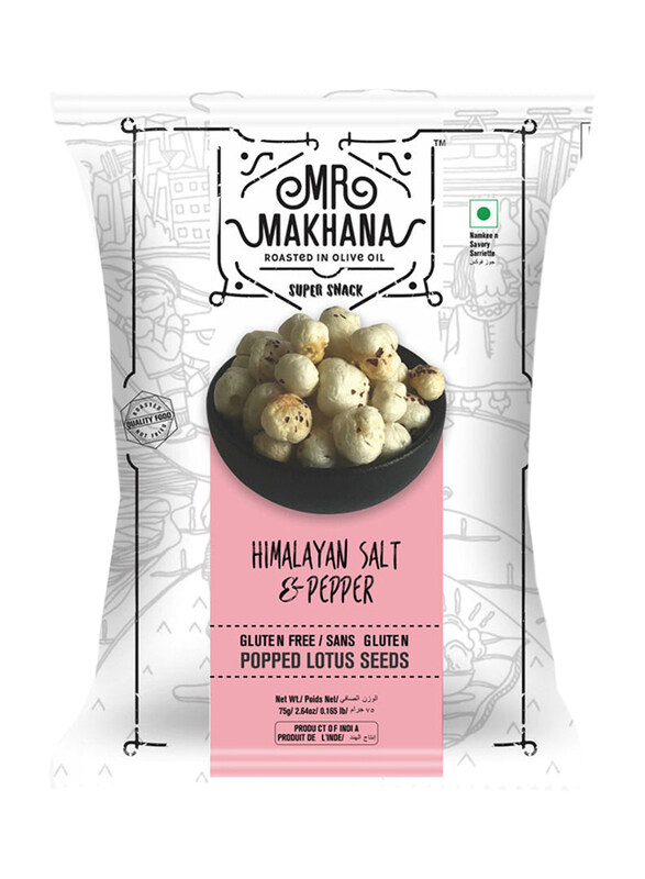 

Mr. Makhana Himalayan Salt & Pepper, 75g