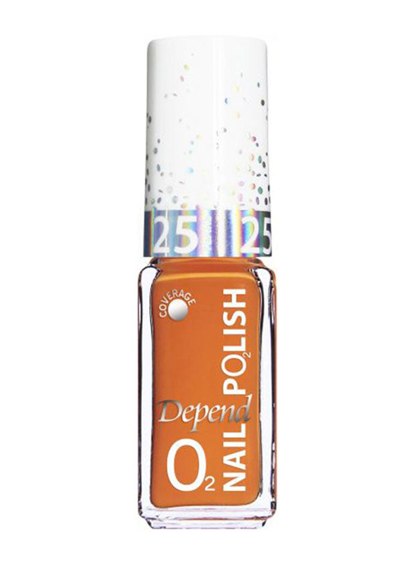 Depend O2 Nail Polish, 5ml, Art. 591, Orange