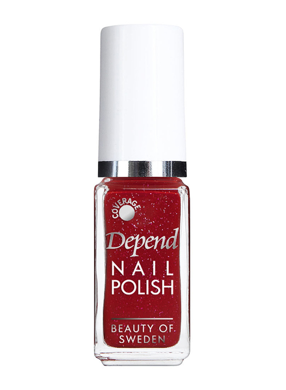 Depend O2 A Winters Tale Nail Polish, A Holiday Story 5161, Red