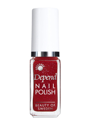 Depend O2 A Winters Tale Nail Polish, A Holiday Story 5161, Red