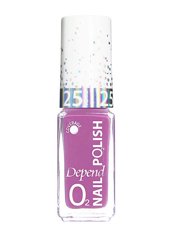 Depend Minilack Nail Polish, Oxygen Farg A593, Pink