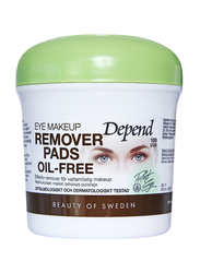 Depend Perfect Eye Makeup Remover Pads Oil-Free, White