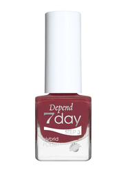 Depend 7Day Vintage Voyage Nail Polish, 7300 Next Stop NYC, Bright Pink