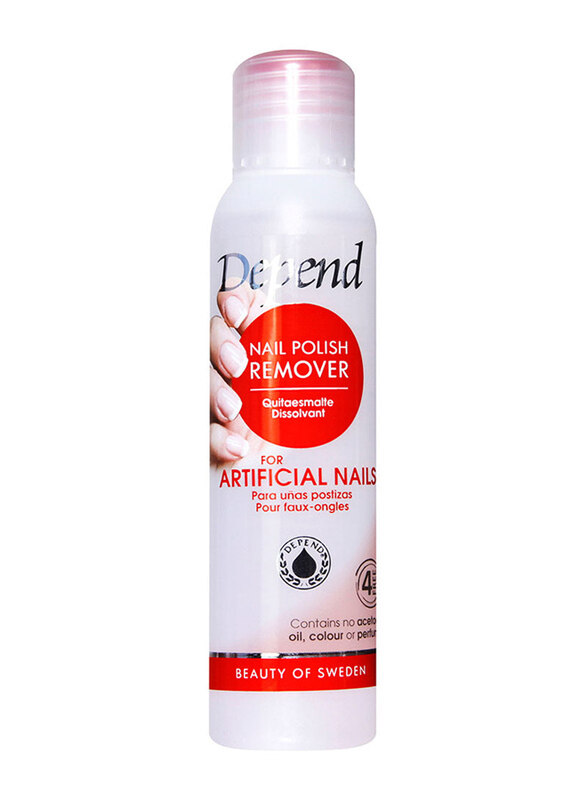 

Depend Nail Polish Remover for Artificial Nails, 100ml, Red