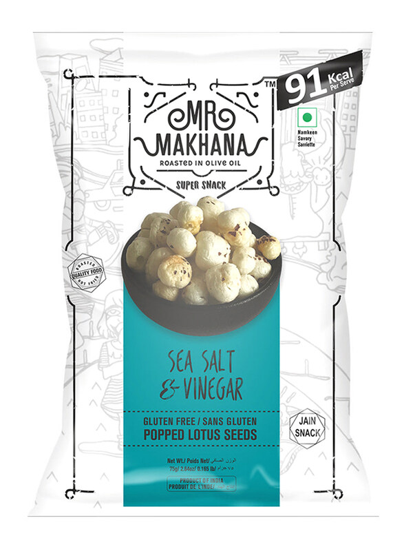 

Mr. Makhana Sea Salt & Vinegar, 75g