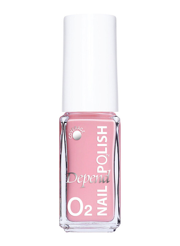 

Depend O2 Mini Lacquer Oxygen Nail Polish, A654, Light Pink