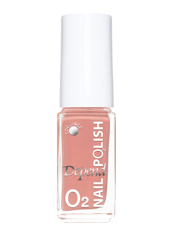 Depend O2 Mini Oxygen Nail Polish, A725, Peach