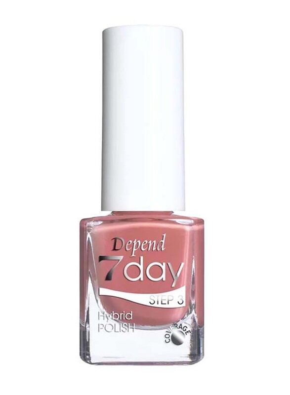 

Depend 7 Day Hybrid Nail Polish Exhale Hate, 7235, Pink