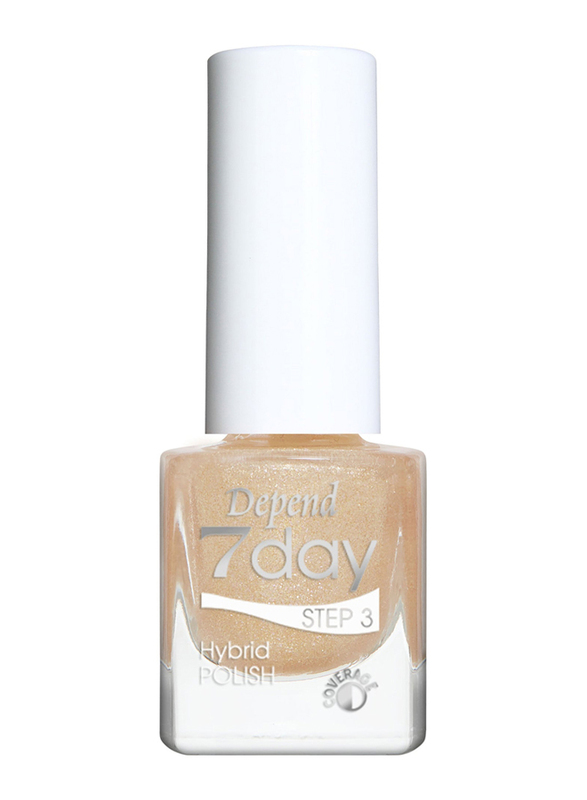 Depend 7Day Holiday Selection Nail Polish, 70108 Believe In Magic, Gold