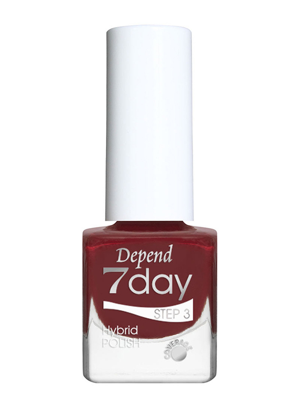 Depend 7Day Hybrid Polish, 7299 Sydney on The List, Red