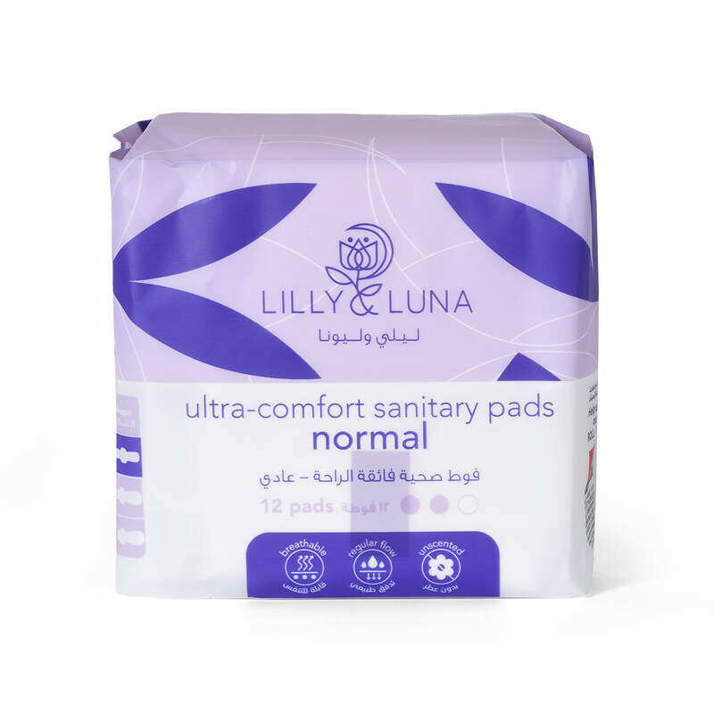 

Lilly & Luna Ultra Comfort Sanitary Pads - Normal 12PCS