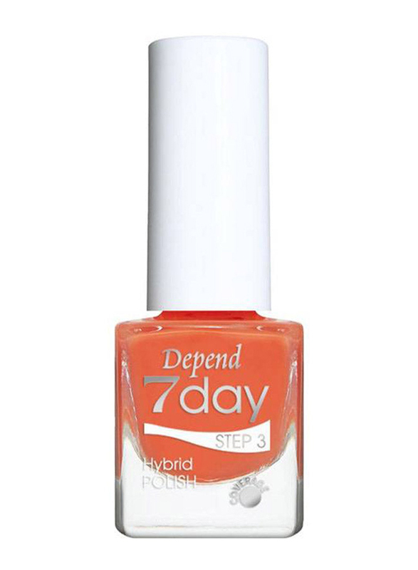 Depend 7Day Bohemian Hybrid Polish, 7293 Offbeat, Orange