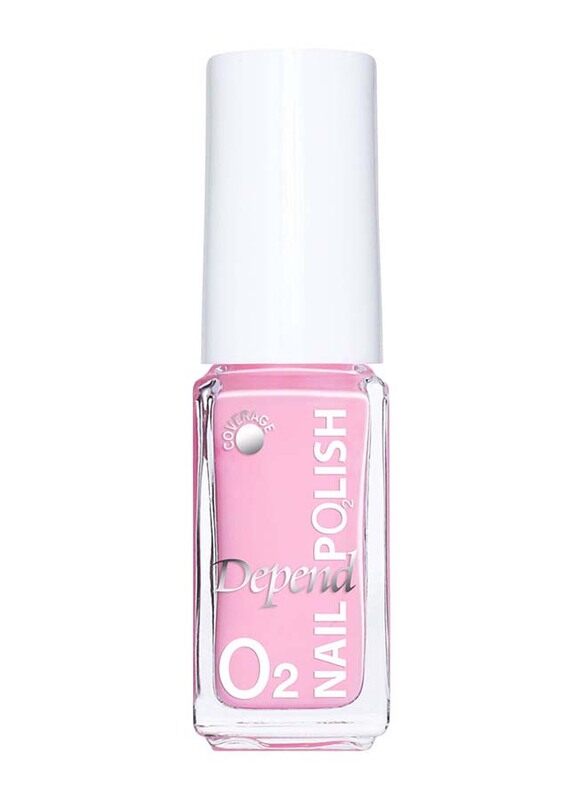 

Depend O2 Mini Oxygen Permeable Nail Polish, A687, Light Pink