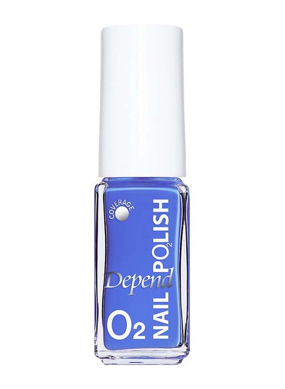 Depend Minilack Oxygen Nail Polish, A661, Blue