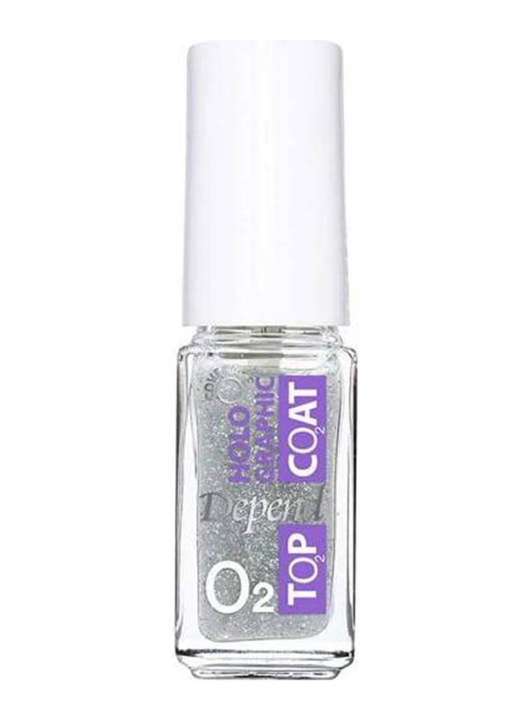 Depend O2 Mini Oxygen Nail Polish, A726, Silver