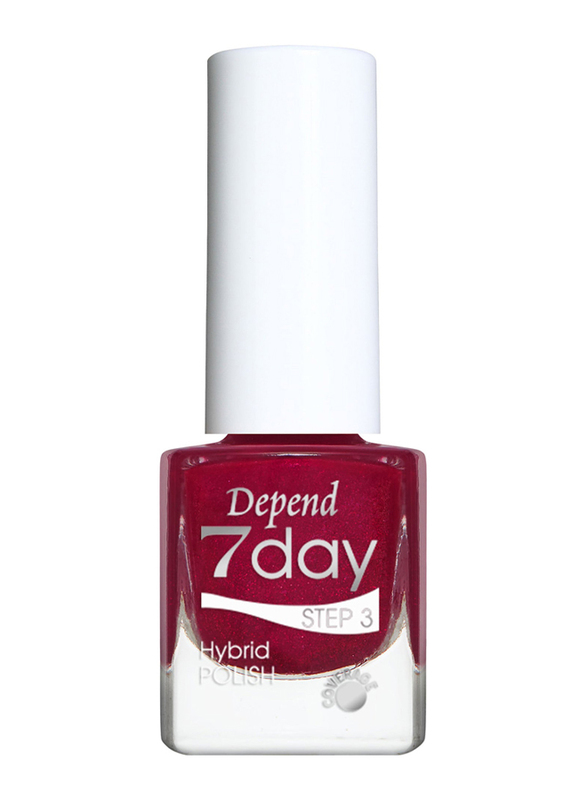 Depend 7Day Holiday Selection Nail Polish, 70113 Enjoy The Lights, Pink