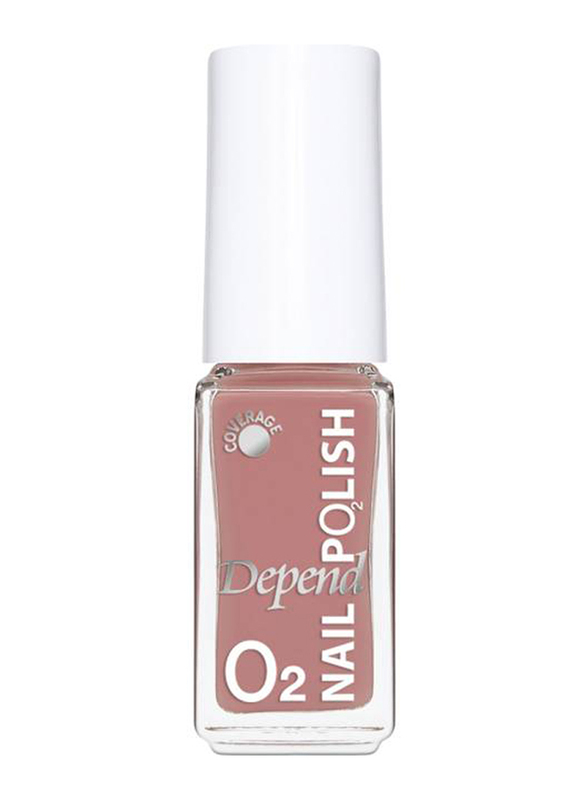 Depend O2 Mini Oxygen Nail Polish, A741, Light Pink